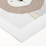 Lion Acrylic Nursery Art - Baby Room Wall Decor for Kids