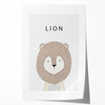 Lion Acrylic Nursery Art - Baby Room Wall Decor for Kids