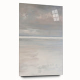 Acrylic glass side view showing a vibrant landscape artwork design with rich colors and intricate details, ideal for home decor and art enthusiasts, highlighting its modern aesthetic.