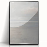 Framed acrylic artwork showcasing a vibrant landscape design, featuring rich colors and intricate details, set in a sleek black frame, perfect for home decor.