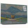 Modern Wall Art Print - Hay Weighing by Csordák - Tranquil Landscape Decor