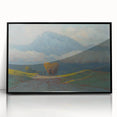 Modern Wall Art Print - Hay Weighing by Csordák - Tranquil Landscape Decor
