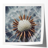 Extra large glossy photo print of vibrant floral close-ups, ideal for dining room or bathroom wall decor.