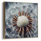 Framed canvas featuring a vintage-style black landscape painting with silver and gold tones, ideal for bedroom wall decor.