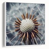 Vintage poster art featuring vibrant floral patterns on a framed canvas, ideal for living room decor.