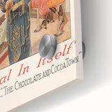 Vintage Hershey's Milk Chocolate Retro Wall Art