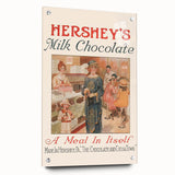 Vintage Hershey's Milk Chocolate Retro Wall Art