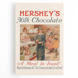 Vintage Hershey's Milk Chocolate Retro Wall Art