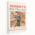 Vintage Hershey's Milk Chocolate Retro Wall Art