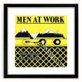 Men at Work Retro Wall Art – Business as Usual Vintage Print