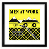 Men at Work Retro Wall Art – Business as Usual Vintage Print