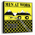 Men at Work Retro Wall Art – Business as Usual Vintage Print