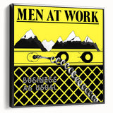 Men at Work Retro Wall Art – Business as Usual Vintage Print