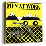 Men at Work Retro Wall Art – Business as Usual Vintage Print