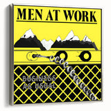 Men at Work Retro Wall Art – Business as Usual Vintage Print