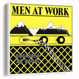 Men at Work Retro Wall Art – Business as Usual Vintage Print