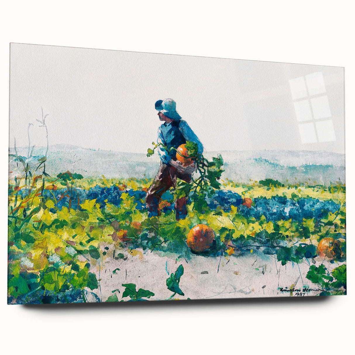 Charming Realism Farm Scene | For to Be a Farmer’s Boy by Winslow Homer