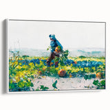 Charming Realism Farm Scene | For to Be a Farmer’s Boy by Winslow Homer