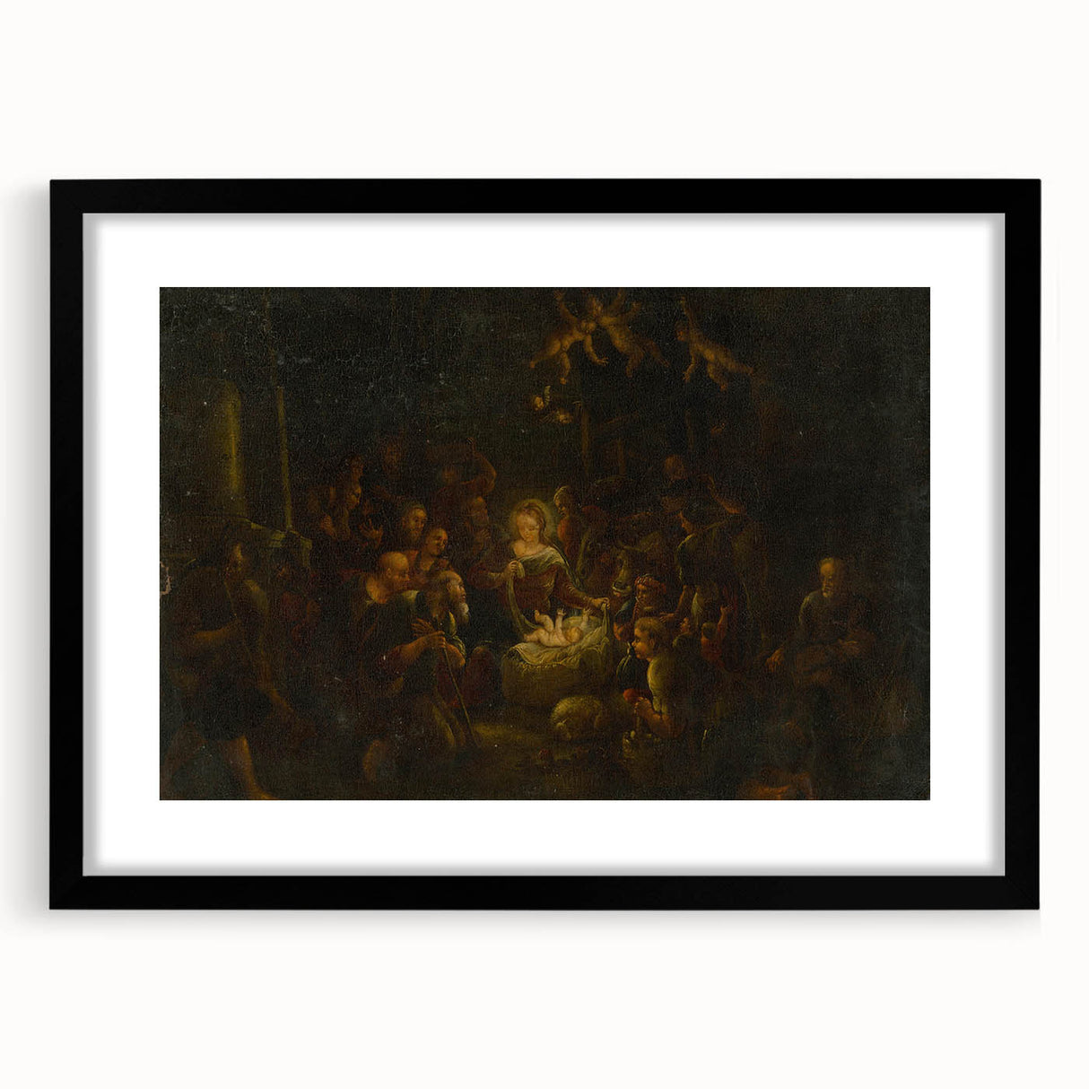 The Nativity: Renaissance Masterpiece of Light and Devotion