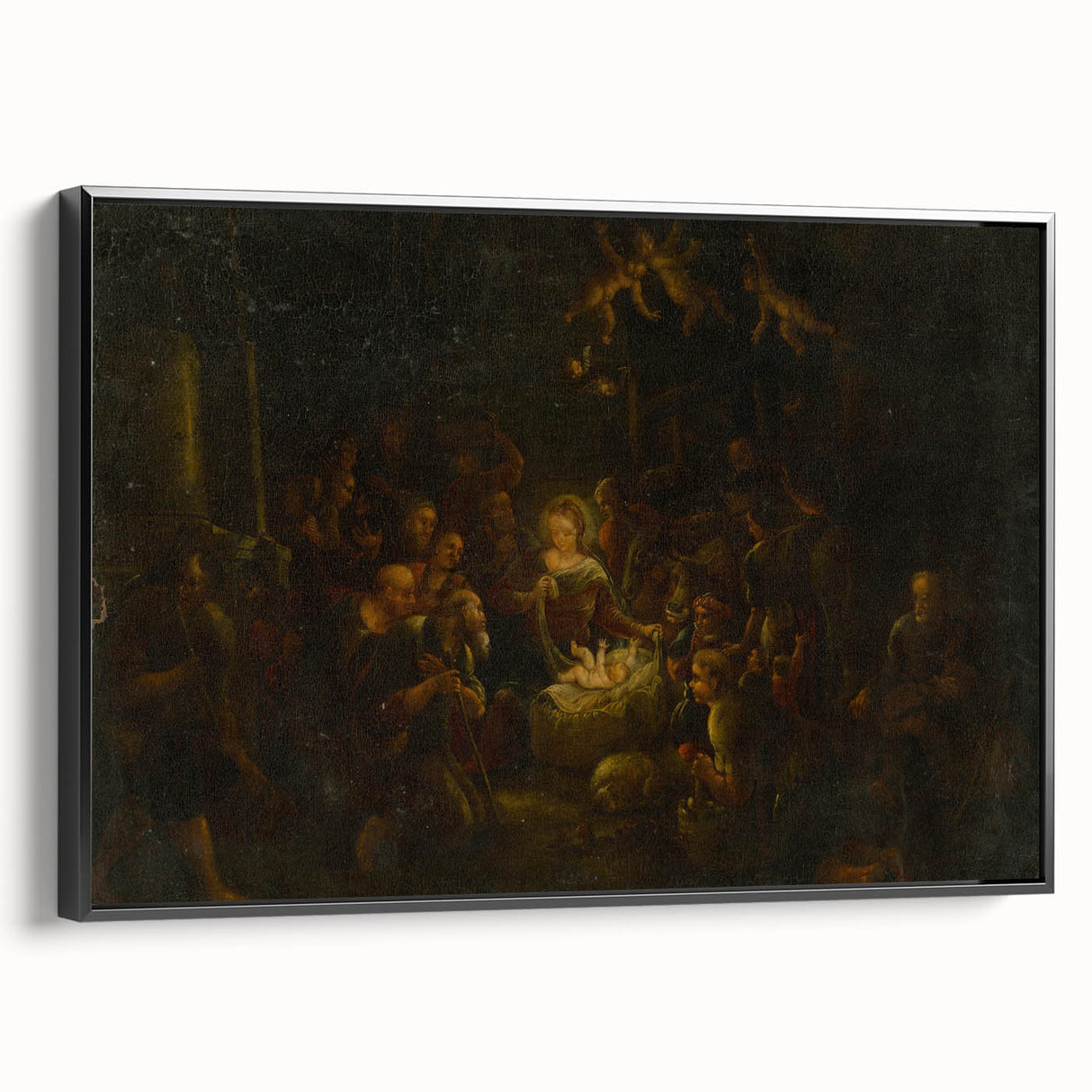 The Nativity: Renaissance Masterpiece of Light and Devotion