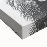 Adorable Raccoon Bathroom Wall Art - Black and White Bathroom Decor