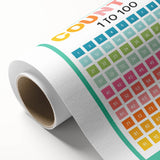 Learning Posters for Kids - Counting 1 to 100 Educational Wall Art