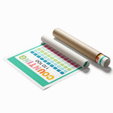 Learning Posters for Kids - Counting 1 to 100 Educational Wall Art