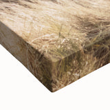 Large art featuring a black and white landscape painting on stretched canvas, suited for bedroom decor.