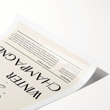 Extra large wall art featuring line art flowers in black on white, ideal for large living room decor.