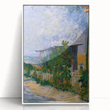 Mid-century modernist art depicting a vibrant, abstract cityscape on a framed acrylic, ideal for nursery wall art.