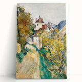Impressionist Village Scene - Dr. Gachet’s House by Cézanne Print