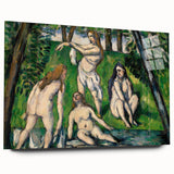 Four Bathers" Modern Wall Art - Timeless Contemporary Figurative Decor
