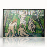 Four Bathers" Modern Wall Art - Timeless Contemporary Figurative Decor