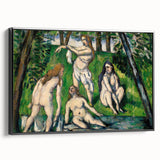 Four Bathers" Modern Wall Art - Timeless Contemporary Figurative Decor