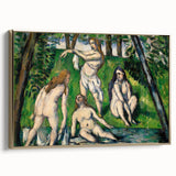 Four Bathers" Modern Wall Art - Timeless Contemporary Figurative Decor