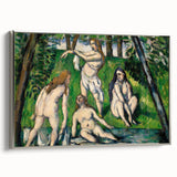 Four Bathers" Modern Wall Art - Timeless Contemporary Figurative Decor