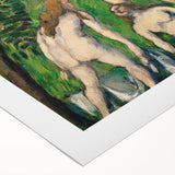 Four Bathers" Modern Wall Art - Timeless Contemporary Figurative Decor