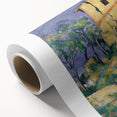 Impressionist Landscape Art - The Cracked House by Paul Cézanne Print