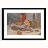 Banquet Still Life" Modern Wall Art - Elegant Contemporary Kitchen Decor
