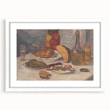 Banquet Still Life" Modern Wall Art - Elegant Contemporary Kitchen Decor