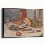 Banquet Still Life" Modern Wall Art - Elegant Contemporary Kitchen Decor