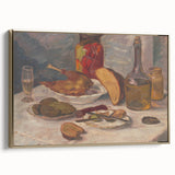 Banquet Still Life" Modern Wall Art - Elegant Contemporary Kitchen Decor