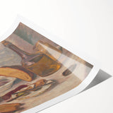 Banquet Still Life" Modern Wall Art - Elegant Contemporary Kitchen Decor