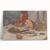 Banquet Still Life" Modern Wall Art - Elegant Contemporary Kitchen Decor