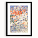 Impressionist Floral Meadow - The Island Garden by Childe Hassam Print