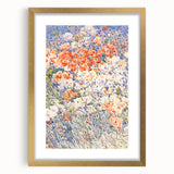 Impressionist Floral Meadow - The Island Garden by Childe Hassam Print