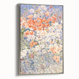 Impressionist Floral Meadow - The Island Garden by Childe Hassam Print