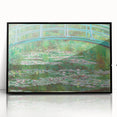 Impressionism Wall Art: The Japanese Footbridge by Claude Monet