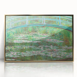 Impressionism Wall Art: The Japanese Footbridge by Claude Monet