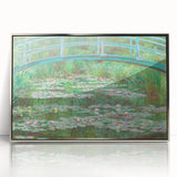 Impressionism Wall Art: The Japanese Footbridge by Claude Monet